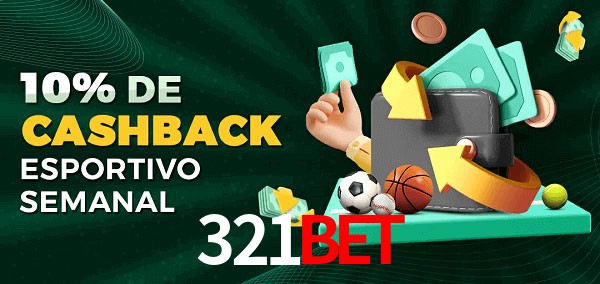 10% de bônus de cashback na 321bet